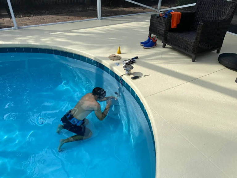 pool leak locating
