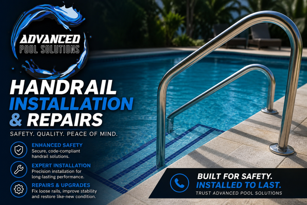 Pool Renovations and Handrail Installation